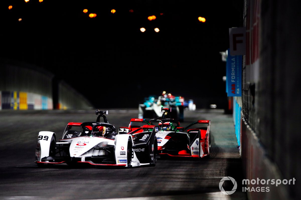 Pascal Wehrlein, Tag Heuer Porsche, Porsche 99X Electric, Rene Rast, Audi Sport ABT Schaeffler, Audi e-tron FE07