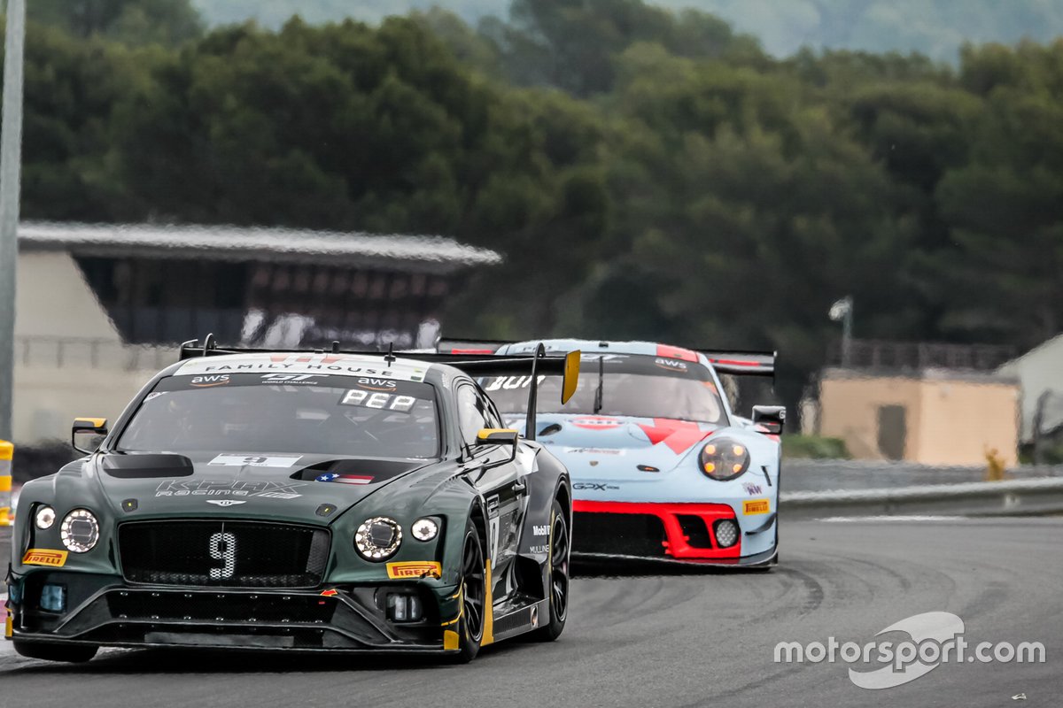 #9 K-Pax Racing Bentley Continental GT3: Jordan Pepper, Alvaro Parente, Andy Soucek