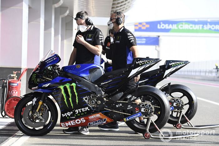 Moto de Monster Energy Yamaha