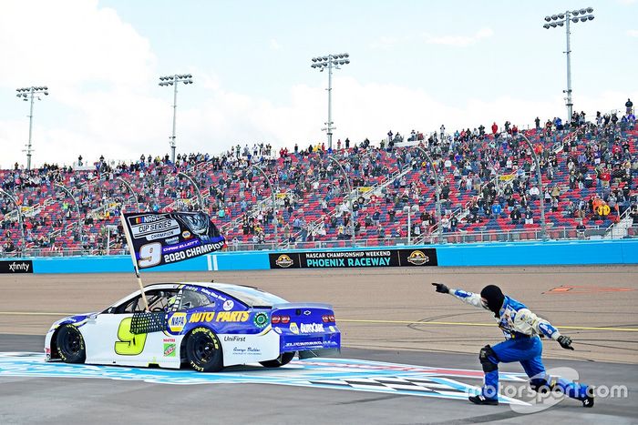 Campeón Chase Elliott, Hendrick Motorsports, Chevrolet Camaro