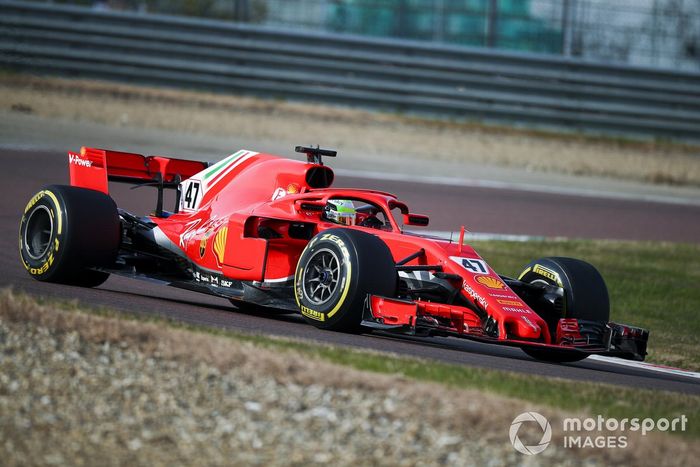 Mick Schumacher, Ferrari SF71H