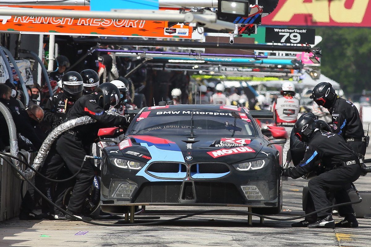 #24 BMW Team RLL BMW M8 GTE, GTLM: John Edwards, Jesse Krohn, Augusto Farfus