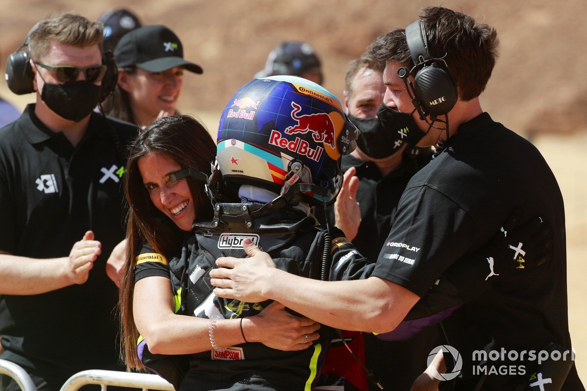 Cristina Gutierrez, X44, con el equipo