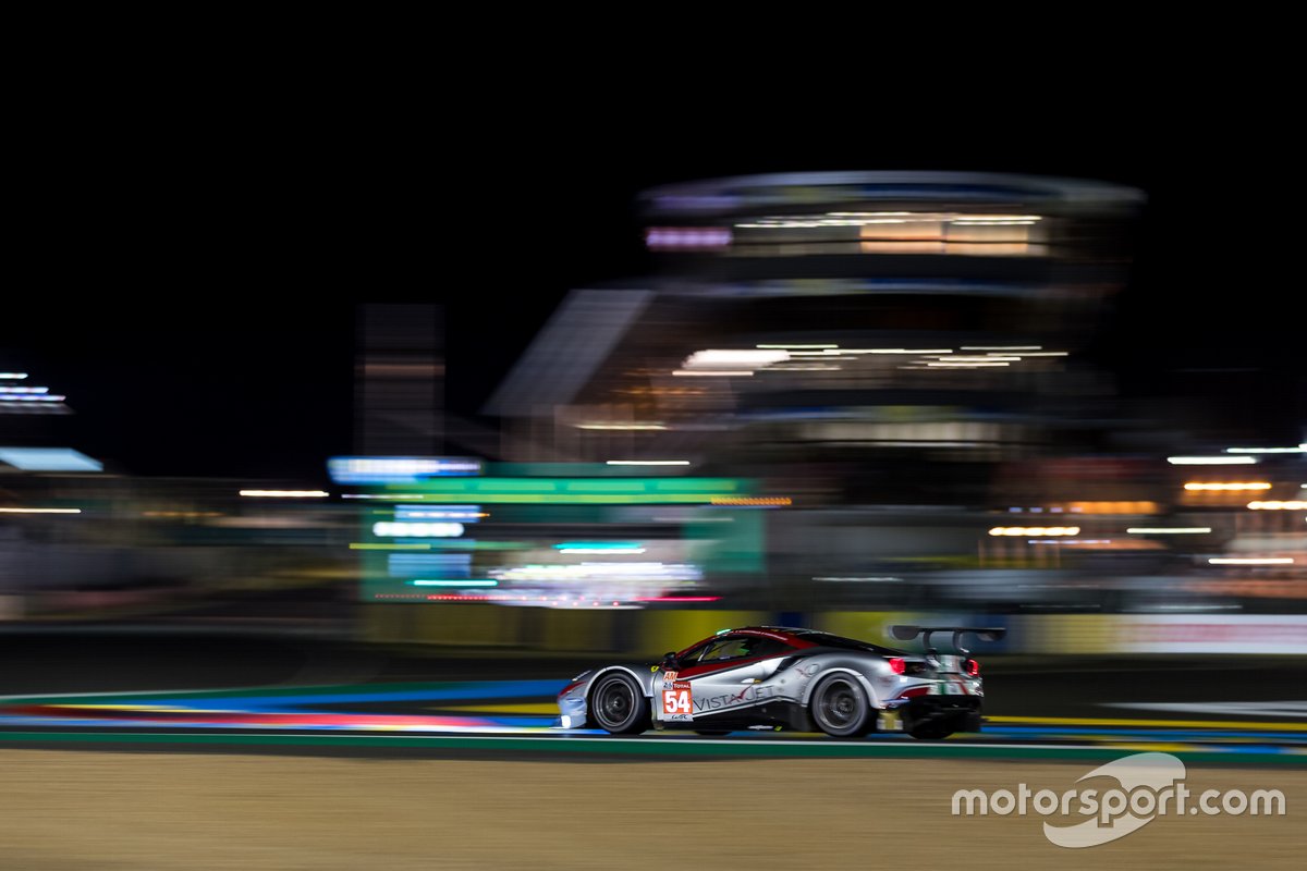 #54 AF Corse - Ferrari 488 GTE EVO: Thomas Flohr, Francesco Castellacci, Giancarlo Fisichella