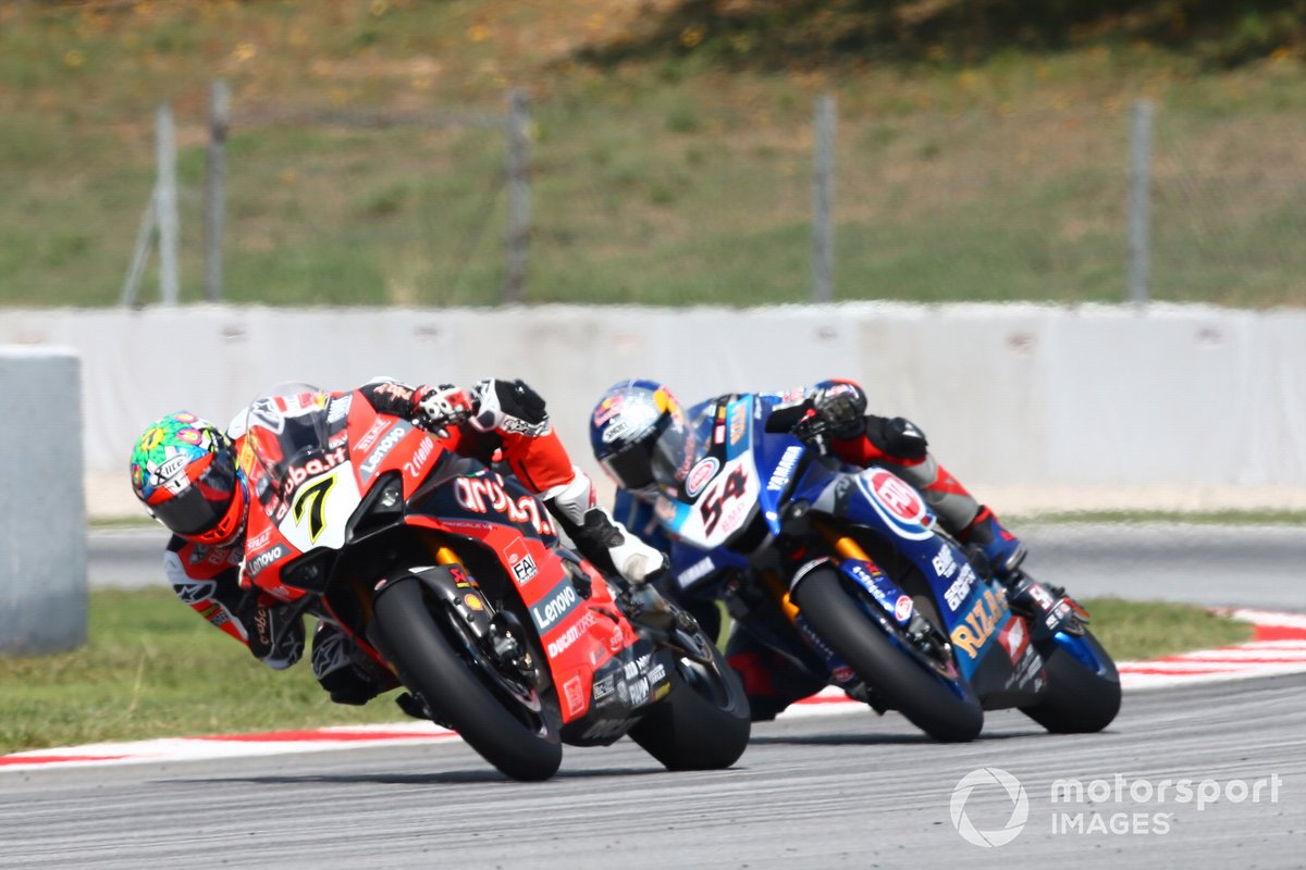 Chaz Davies, ARUBA.IT Racing Ducati, Toprak Razgatlioglu, Pata Yamaha