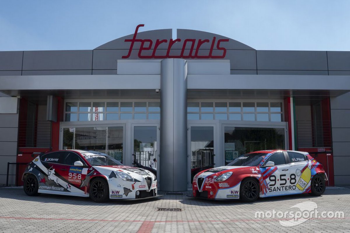 Luca Filippi, Jean-Karl Vernay, Team Mulsanne, Romeo Ferraris, Alfa Romeo Giulietta Veloce TCR