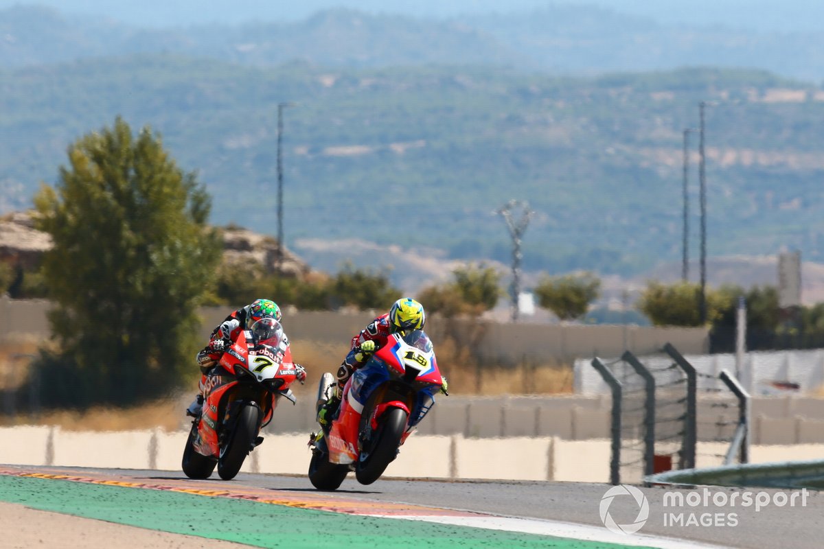 Alvaro Bautista, Team HRC, Chaz Davies, Aruba.it Racing Ducati