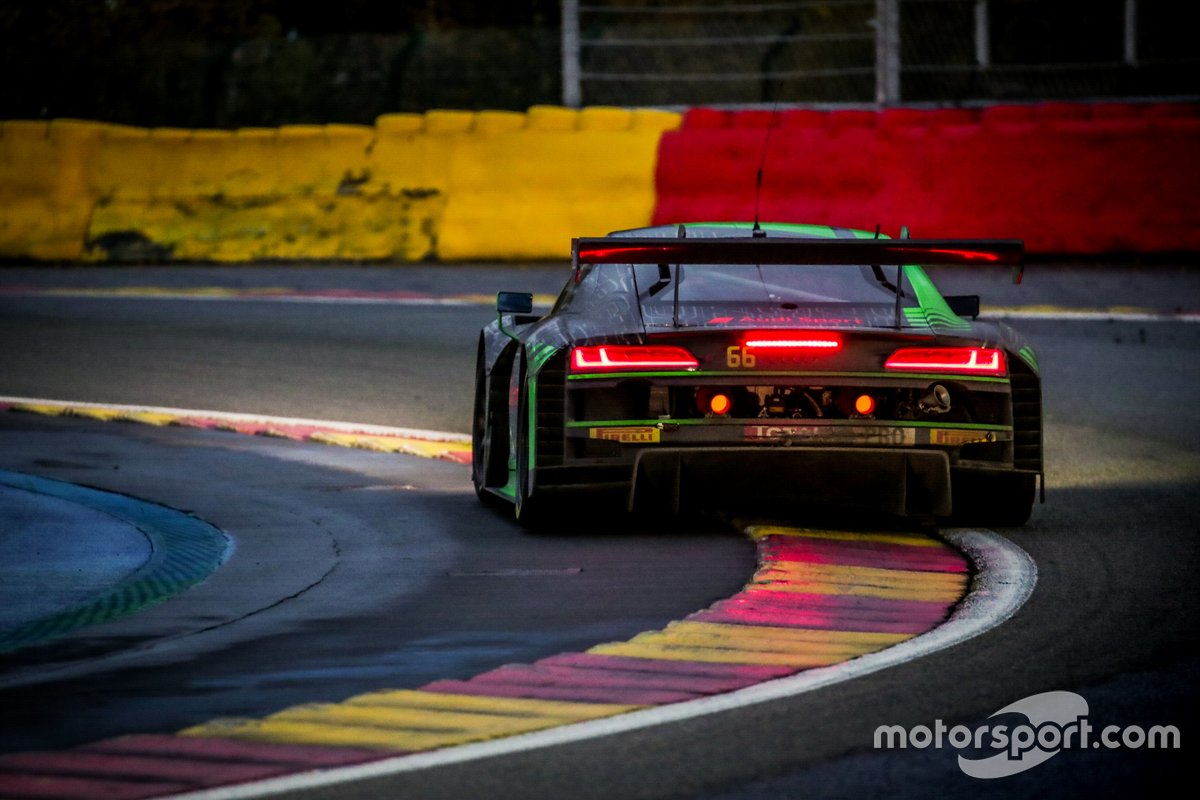 #66 Audi Sport Team Attempto Racing Audi R8 LMS GT3: Mattia Drudi, Patric Niederhauser, Frederic Vervisch