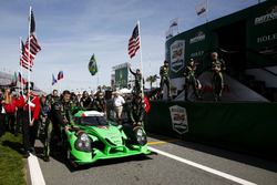 #2 ESM Racing Honda HPD Ligier JS P2: Scott Sharp, Ed Brown, Johannes van Overbeek, Pipo Derani