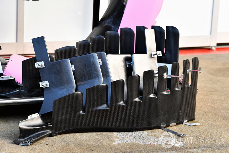 Дефлекторы Force India VJM11