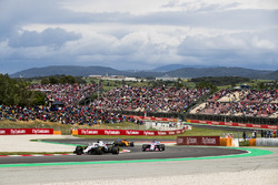 Lance Stroll, Williams FW41, Sergio Perez, Force India VJM11, Stoffel Vandoorne, McLaren MCL33