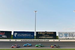 Denny Hamlin, Joe Gibbs Racing, Toyota Camry FedEx Freight, Aric Almirola, Stewart-Haas Racing, Ford Fusion Smithfield, Kyle Larson, Chip Ganassi Racing, Chevrolet Camaro Clover and Martin Truex Jr., Furniture Row Racing, Toyota Camry 5-hour ENERGY/Bass Pro Shops