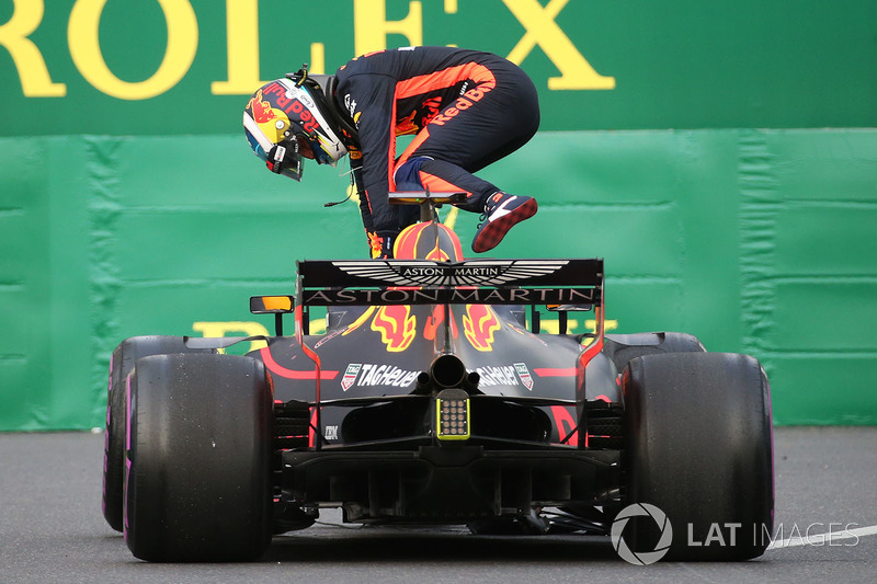 Race retiree Daniel Ricciardo, Red Bull Racing RB14