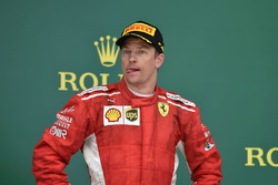 Kimi Raikkonen, Ferrari sul podio