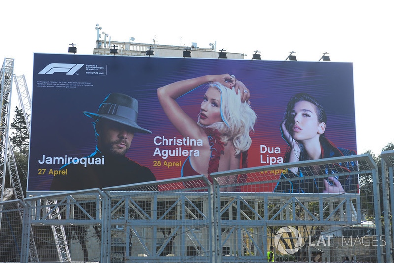 Une affiche de concert
