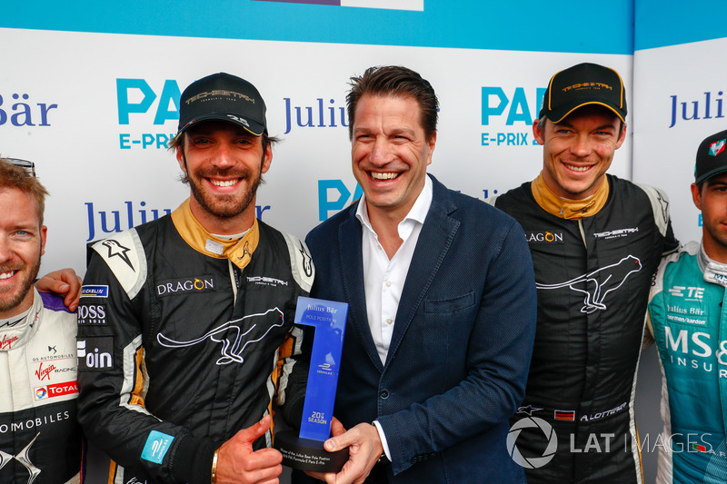 Julius Baer Pole award goes to Jean-Eric Vergne, Techeetah