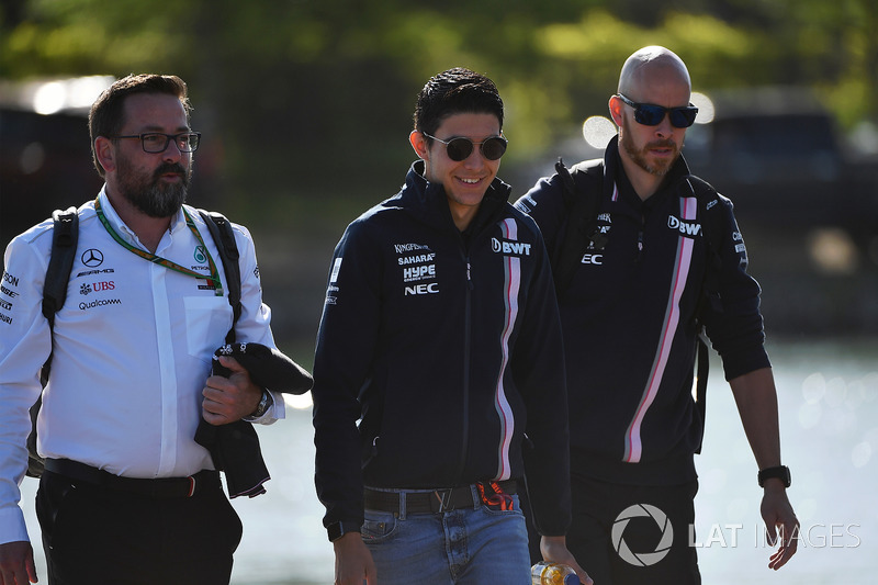 Esteban Ocon, Force India F1