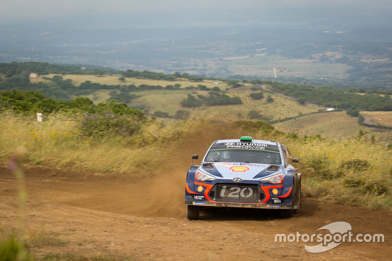 Hayden Paddon, Sebastian Marshall, Hyundai Motorsport Hyundai i20 Coupe WRC