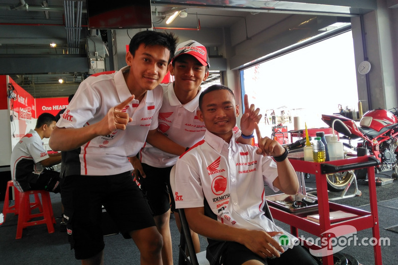 AP250: Awhin Sanjaya, Mario Suryo Aji dan Rheza Danica, Astra Honda Racing Team