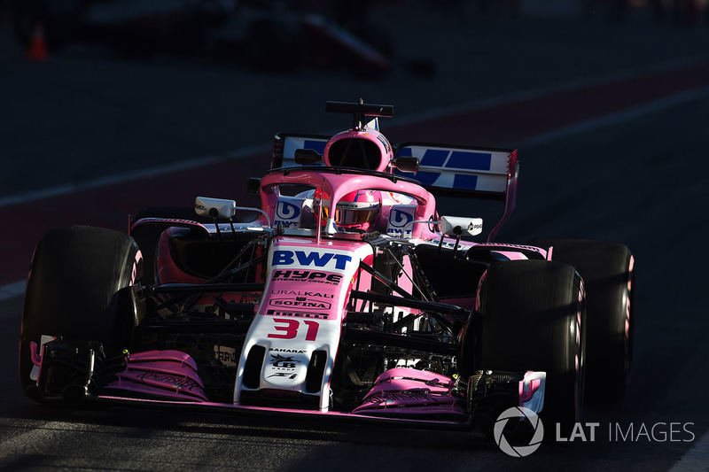 Эстебан Окон, Sahara Force India F1 VJM11