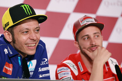 Valentino Rossi, Yamaha Factory Racing, Andrea Dovizioso, Ducati Team