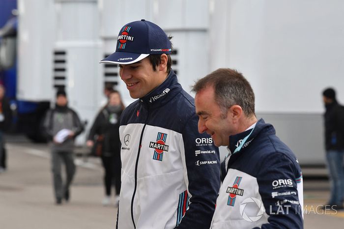 Lance Stroll, Williams y Paddy Lowe, Williams