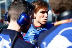 Pierre Gasly, Toro Rosso, en la parrilla