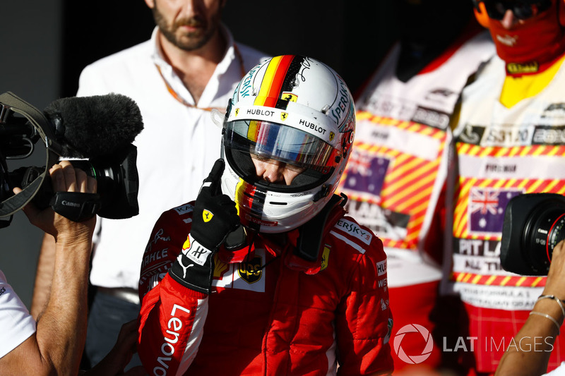 Победитель Себастьян Феттель, Ferrari
