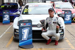 Race 2 winner Dan Lloyd, West Coast Racing VW Golf