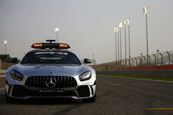 The AMG Mercedes safety car