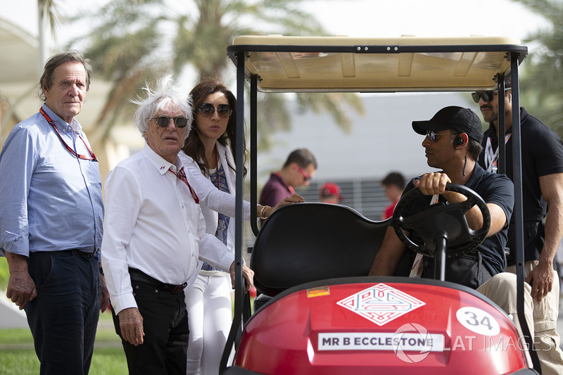 Bernie Ecclestone, et Fabiana Ecclestone