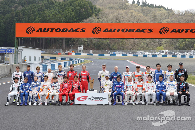 Pembalap Super GT 2018, kelas GT500