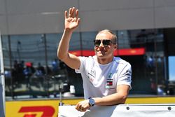 Valtteri Bottas, Mercedes-AMG F1 lors de la parade des pilotes