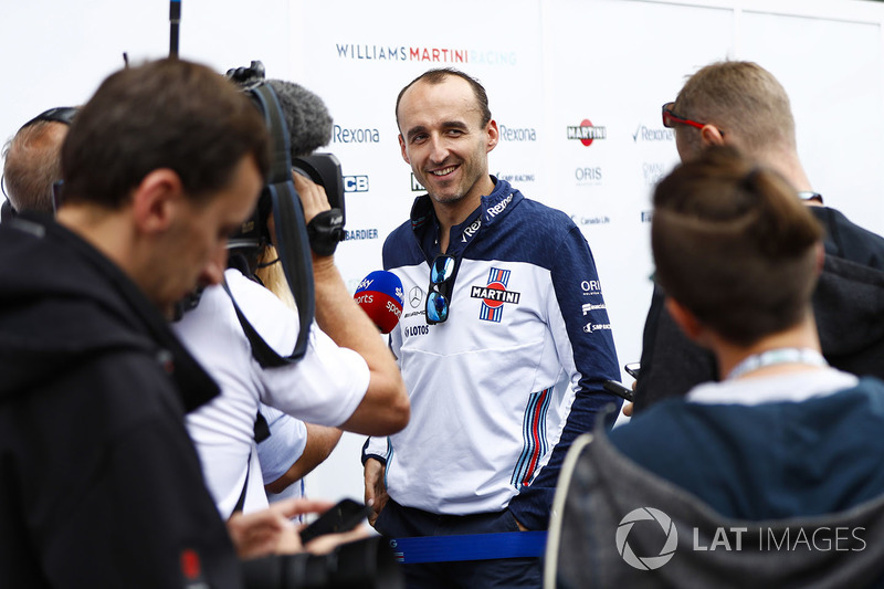 Robert Kubica, Williams Martini Racing, wywiad