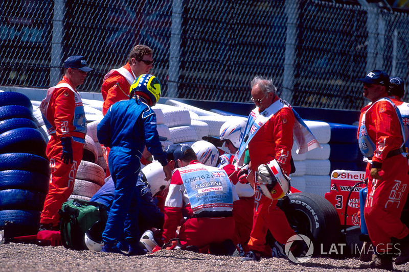 Michael Schumacher, Ferrari, kaza