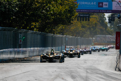Jean-Eric Vergne, Techeetah, Nelson Piquet Jr., Jaguar Racing, Andre Lotterer, Techeetah