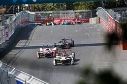Daniel Abt, Audi Sport ABT Schaeffler Nick Heidfeld, Mahindra Racing, Mitch Evans, Jaguar Racing