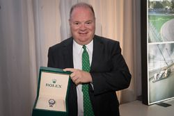 Chip Ganassi with his Grand Marshal Rolex watch