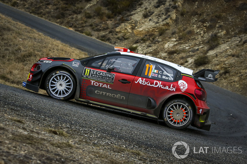 Craig Breen, Scott Martin, Citroën C3 WRC, Citroën World Rally Team