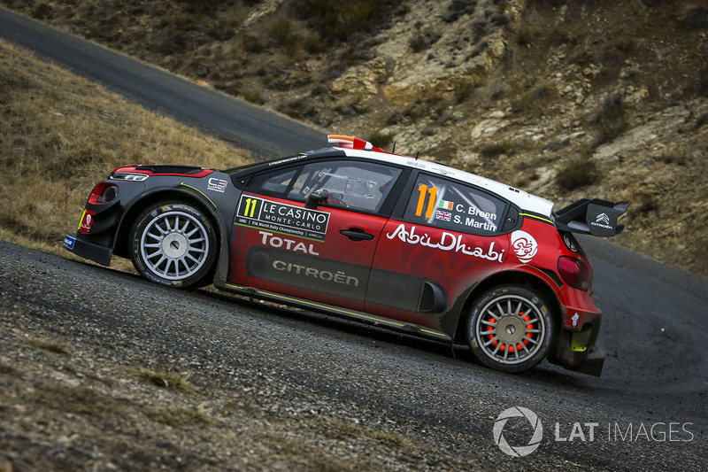 Craig Breen, Scott Martin, Citroën C3 WRC, Citroën World Rally Team