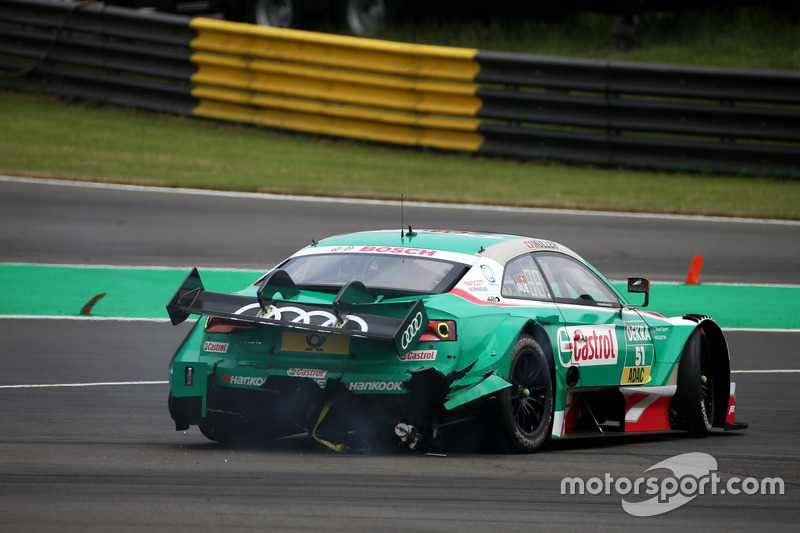 Nico Müller, Audi Sport Team Abt Sportsline, Audi RS 5 DTM, dopo l'incidente