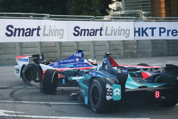Felix Rosenqvist, Mahindra Racing, Luca Filippi, NIO Formula E Team, incidente
