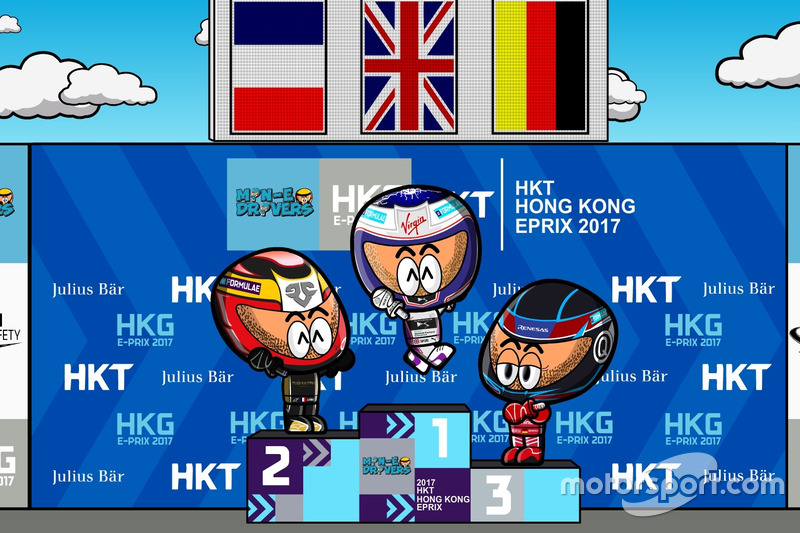 La Carrera 1 del ePrix de Hong Kong 2017/2018 de Fórmula E, por 'MinEDrivers'