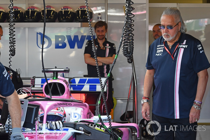 Dr. Vijay Mallya, Pemilik Tim Formula 1 Force India