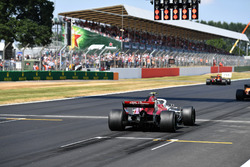 Charles Leclerc, Sauber C37 practice start
