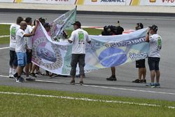 Fans with Franco Morbidelli, Marc VDS