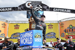 Race winner Noah Gragson, Kyle Busch Motorsports Toyota