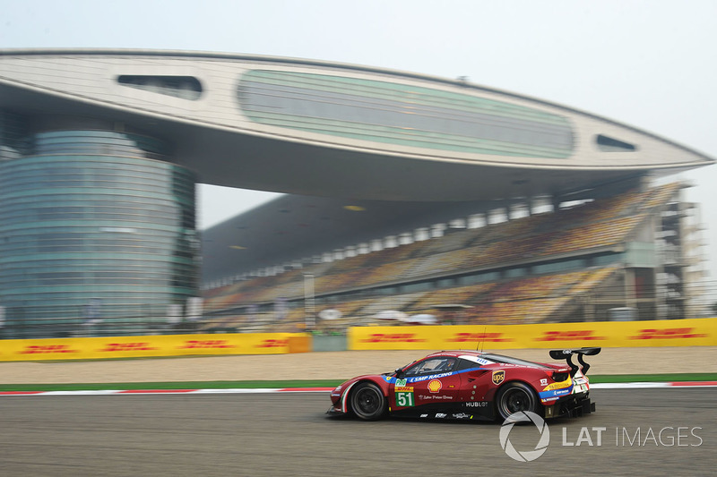 #51 AF Corse Ferrari 488 GTE: James Calado, Alessandro Pier Guidi,