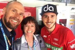 Monika Schreiner, LGT Group, con Daniel Abt, Audi Sport ABT Schaeffler