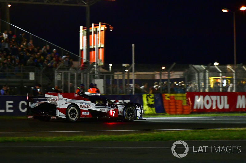#7 Toyota Gazoo Racing Toyota TS050: Mike Conway, Kamui Kobayashi, Jose Maria Lopez